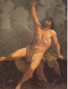 Guido Reni Hercules on the Pyre (mk05) oil painting picture